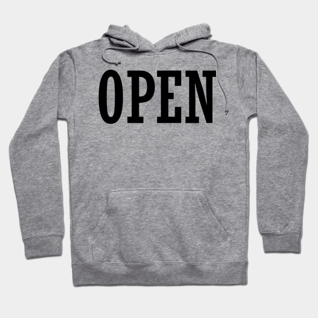 OPEN Hoodie by mabelas